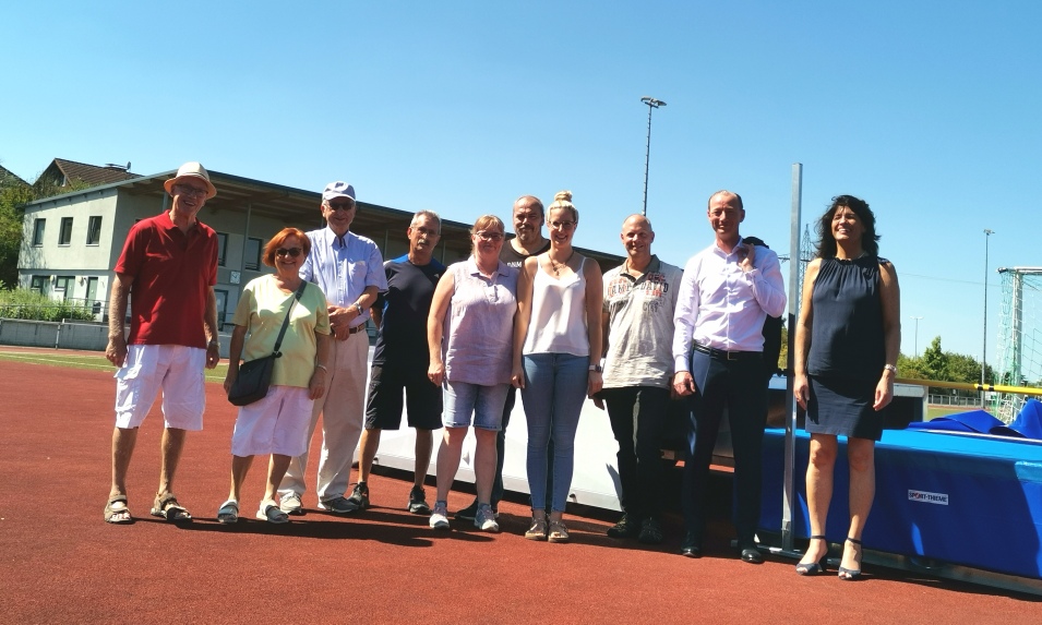 Einweihung der neuen Hochsprunganlage: „Wir wollten uns einen Traum erfüllen“