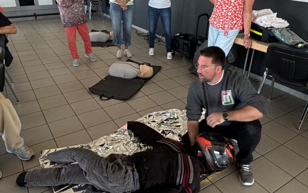 Erste Hilfe im Sportlerheim des TVH