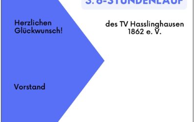 Dritter 6-Stundenlauf des TVH: Ein drittes Mal mit Erfolg