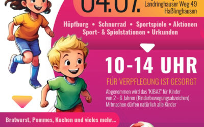 Familiensportfest im Juli: „KIBAZ“ 2026